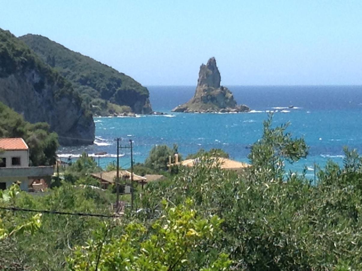 Villa- Nefeli Agios Gordios  Exteriör bild