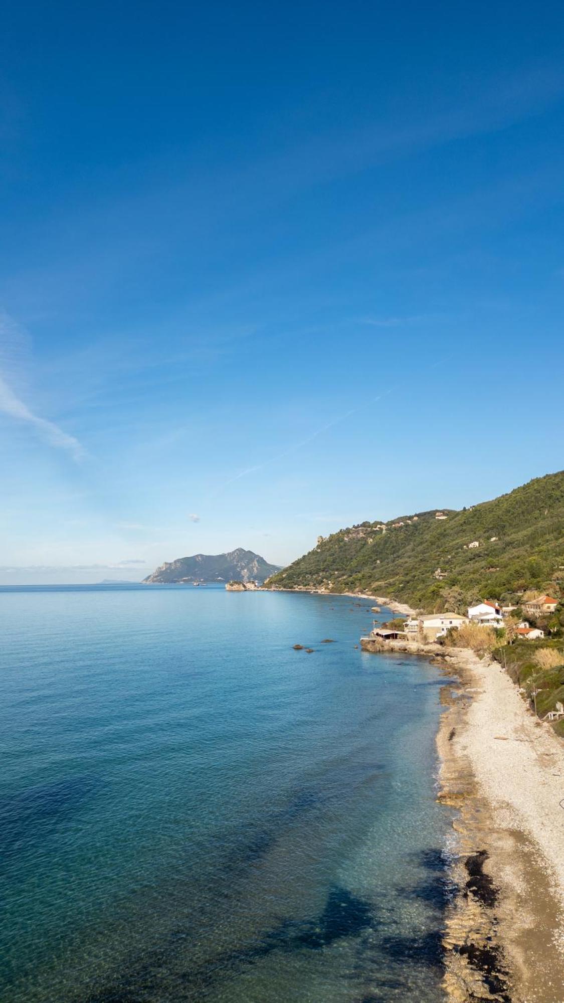 Villa- Nefeli Agios Gordios  Exteriör bild