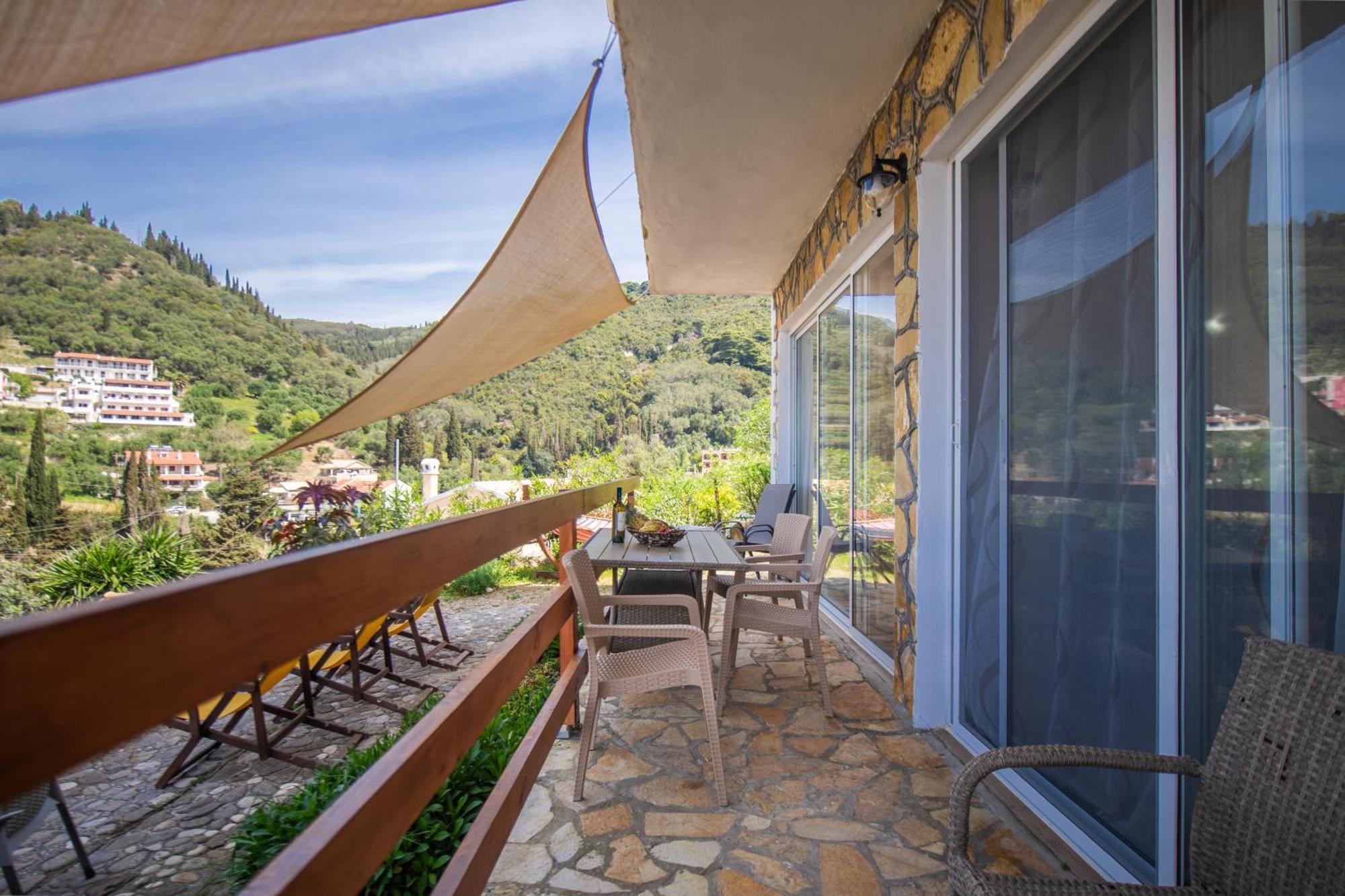 Villa- Nefeli Agios Gordios  Exteriör bild